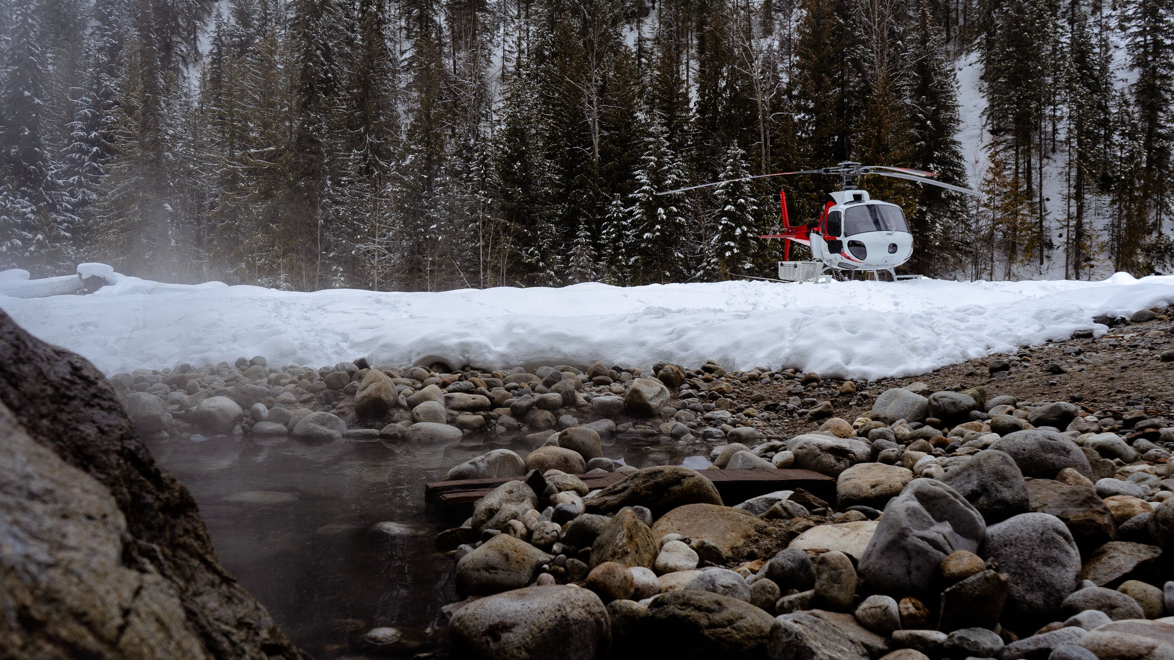 Heli-Hot Springs